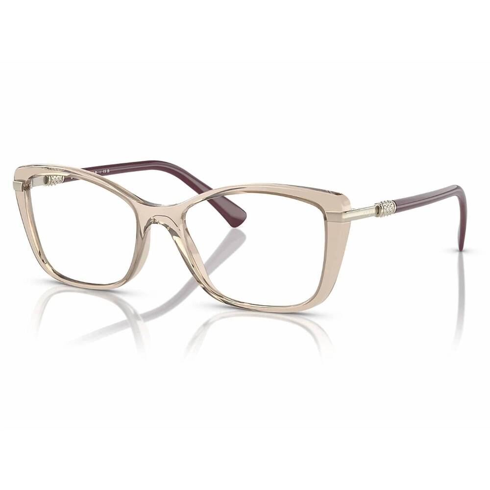 NEW VOGUE EYEWEAR women's vo 5487-b eyeglasses in clear with burgundy